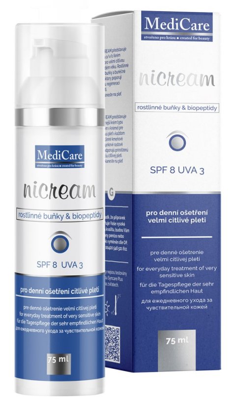NICREAM krém - Objem: 75 ml