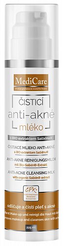Čistiace mlieko anti - akné