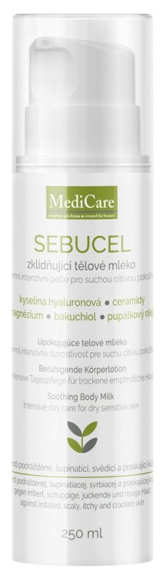 SEBUCEL ukľudňujúce telové mlieko - Objem: 250 ml
