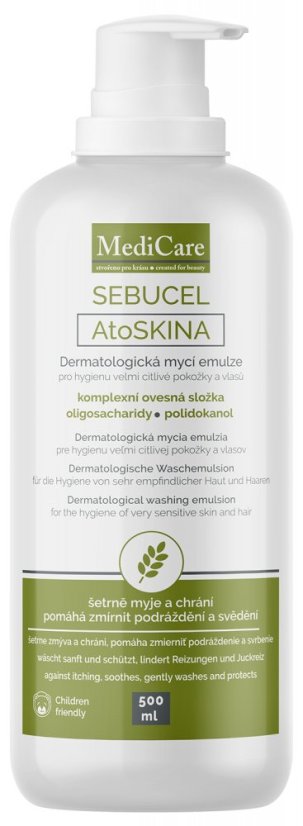 SEBUCEL AtoSKINA  Dermatologická čistiaca emulzia