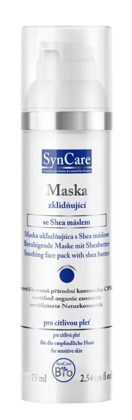 Maska ukľudňujúca so Shea maslom BIO - Objem: 75 ml
