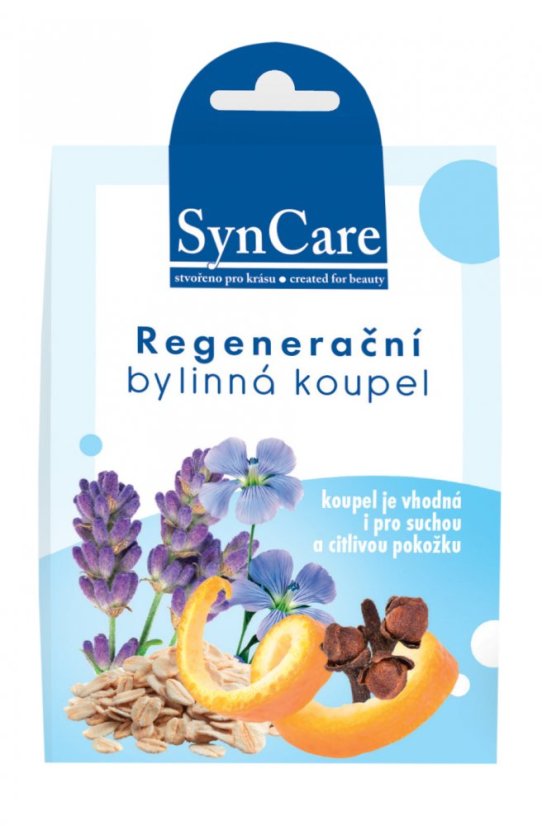 Regeneračný bylinný kúpeľ s morskou soľou