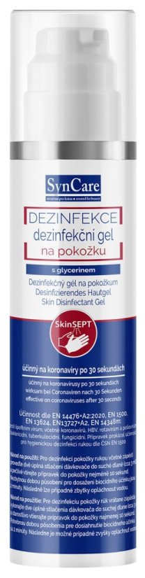 SkinSEPT čistiaci gél s dezinfekčným účinkom  250ml
