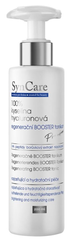 Regeneračné BOOSTER tonikum PREMIUM 100% kyselina hyalurónová