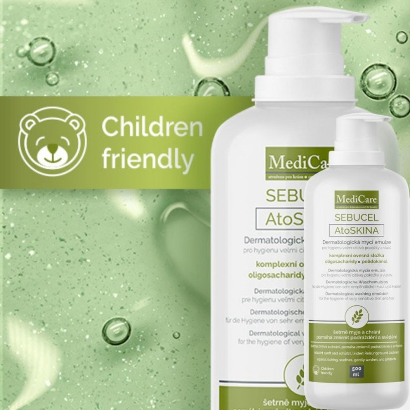 SEBUCEL AtoSKINA  Dermatologická čistiaca emulzia