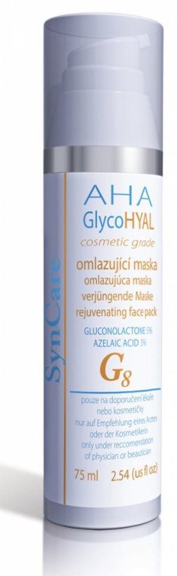 GlycoHYAL G8 AHA Omladzujúca pleťová maska - Objem: 75 ml