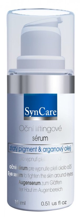 Očné liftingové sérum so zlatými pigmentmi - Objem: 1 ml